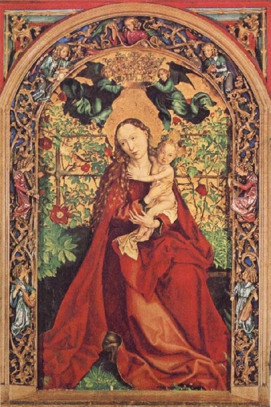 Martin Schongauer Madonna of the Rose Bower china oil painting image